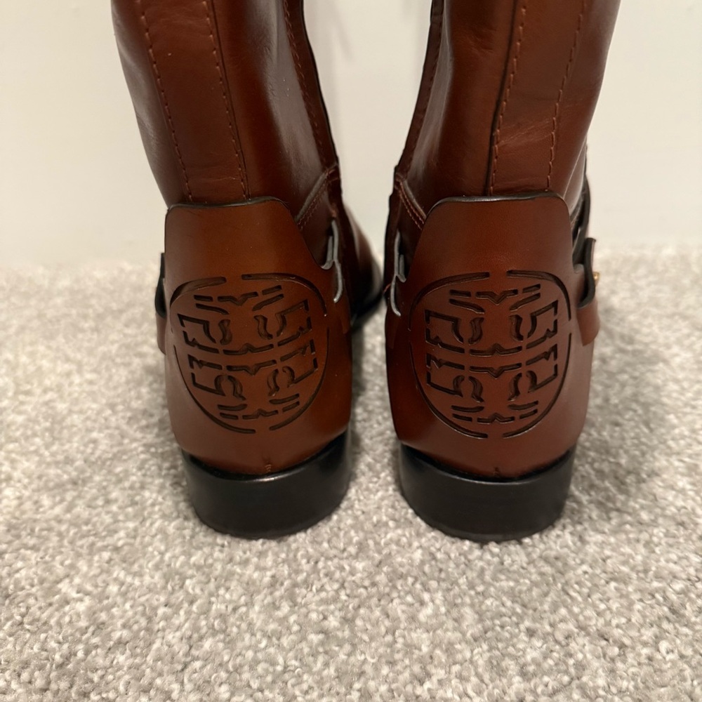 Tory Burch Derby Riding Boot - Picture 6 of 9